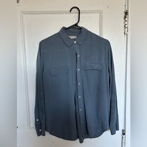 Everlane 100% Silk Buttondown